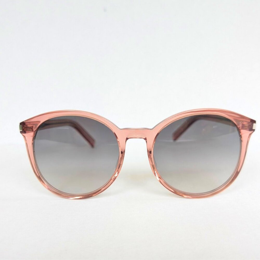Saint Laurent Women's Pink Acetate Classic 6 Gradient Sunglasses Full Inclusion - Picture 3 of 12